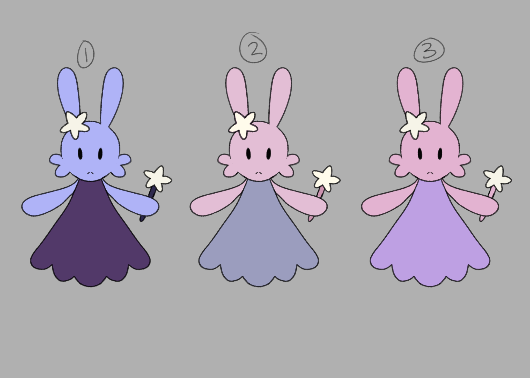 Character Color Concept Development 1