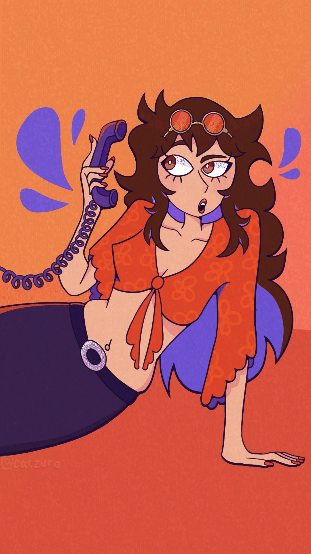 Phone Call Illustration